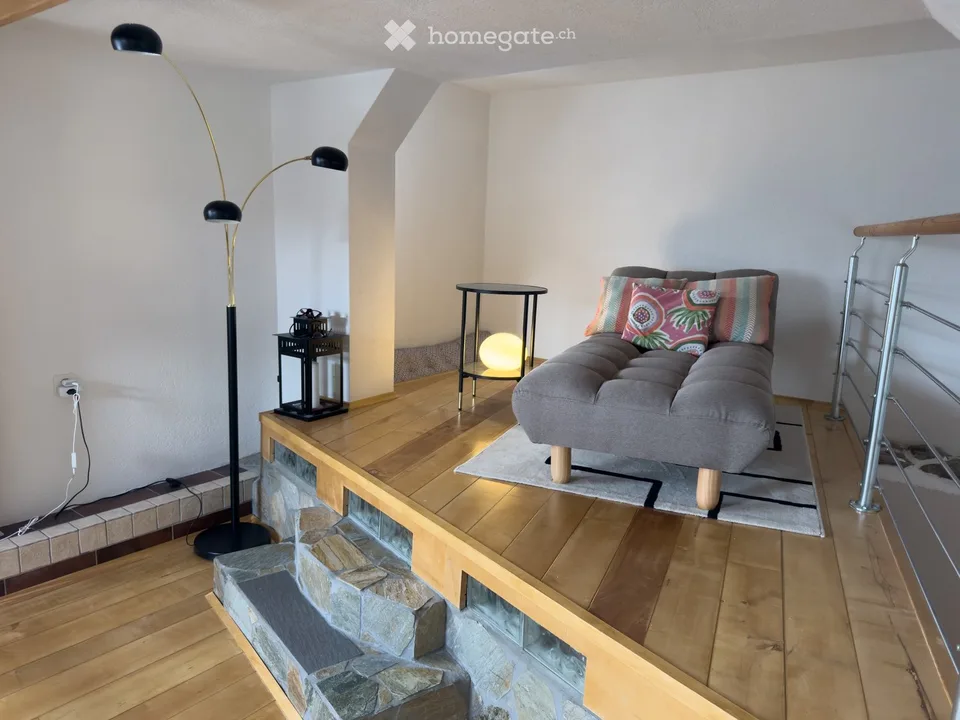 Charmanter 85 m² Chalet-Apartment mit Balkon