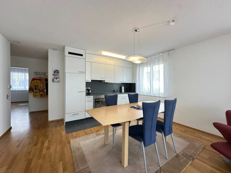 Appartamento in proprietà di 3½ locali in una zona residenziale centrale e tranquilla