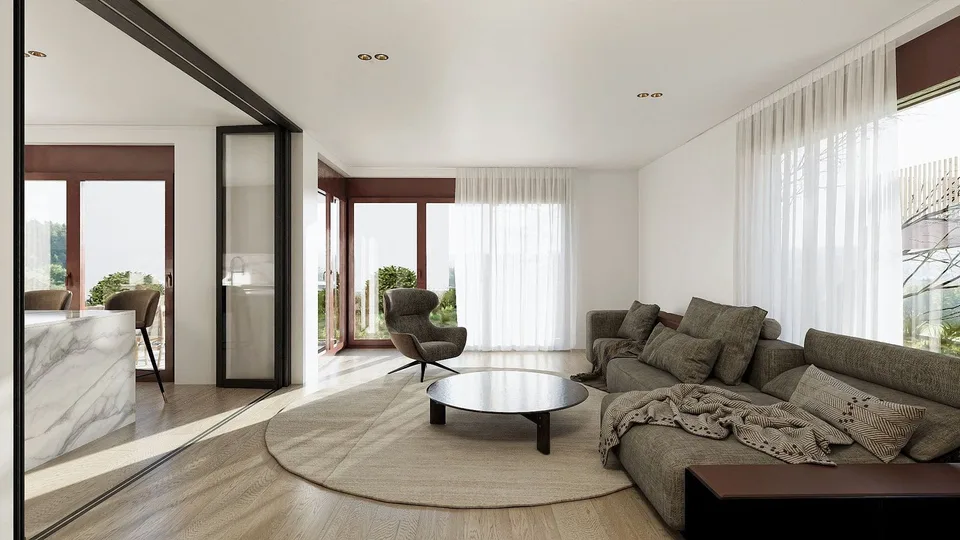 Modern 6.5-room house with garden in Lengnau for sale