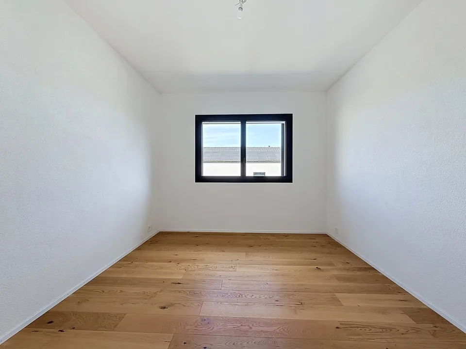 Der Raum einer Villa, die Gelassenheit des Neuen