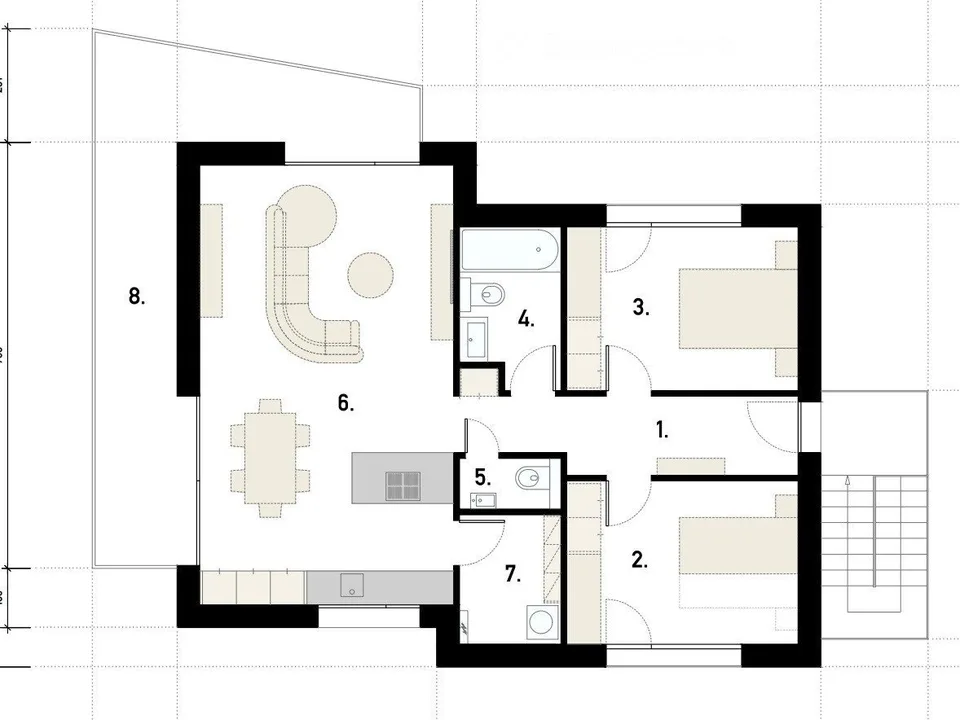 For rent in Veyras, 3.5-room apartments NEW