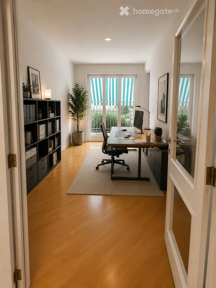 Charming 3-room apartment with garage for sale on Carmenstrasse 48 in Zurich