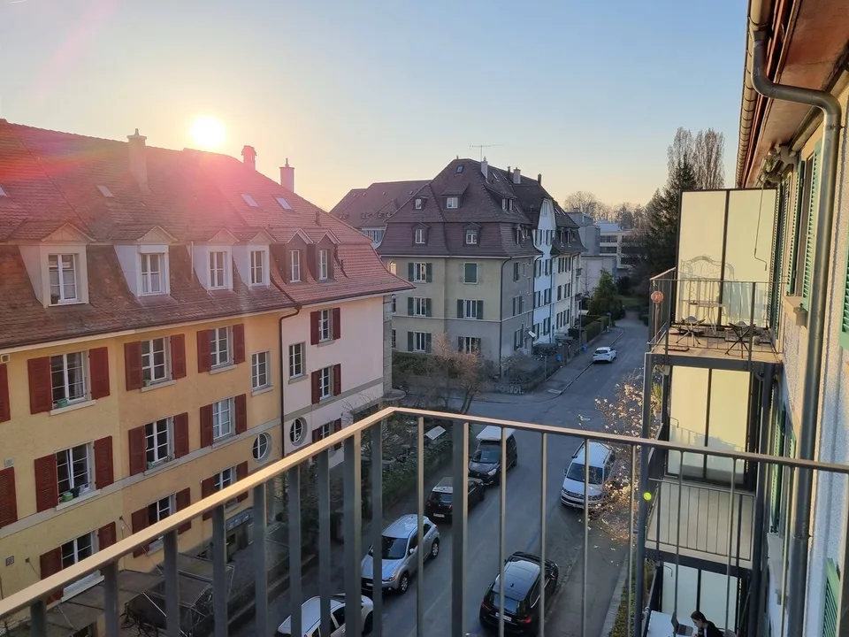 Living in the popular Länggasse quarter!