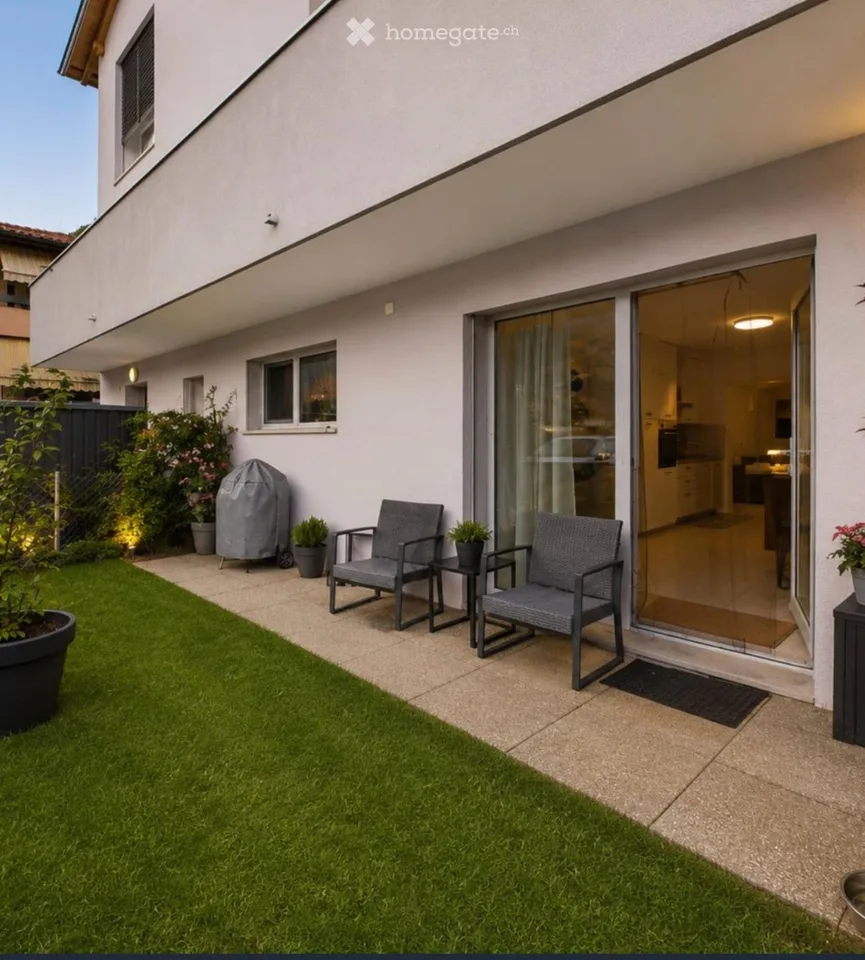 Arbedo Affitto 3.5 pt  con giardino,