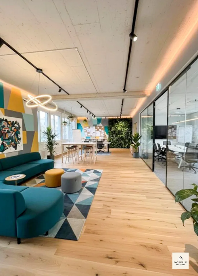 Your new company headquarters in RhyTech: 283 m² with expansion potential to around 566 m²