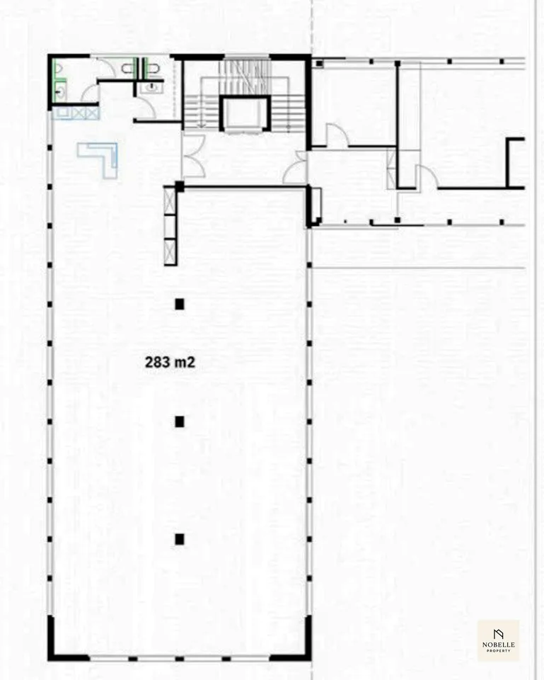 Your new company headquarters in RhyTech: 283 m² with expansion potential to around 566 m²