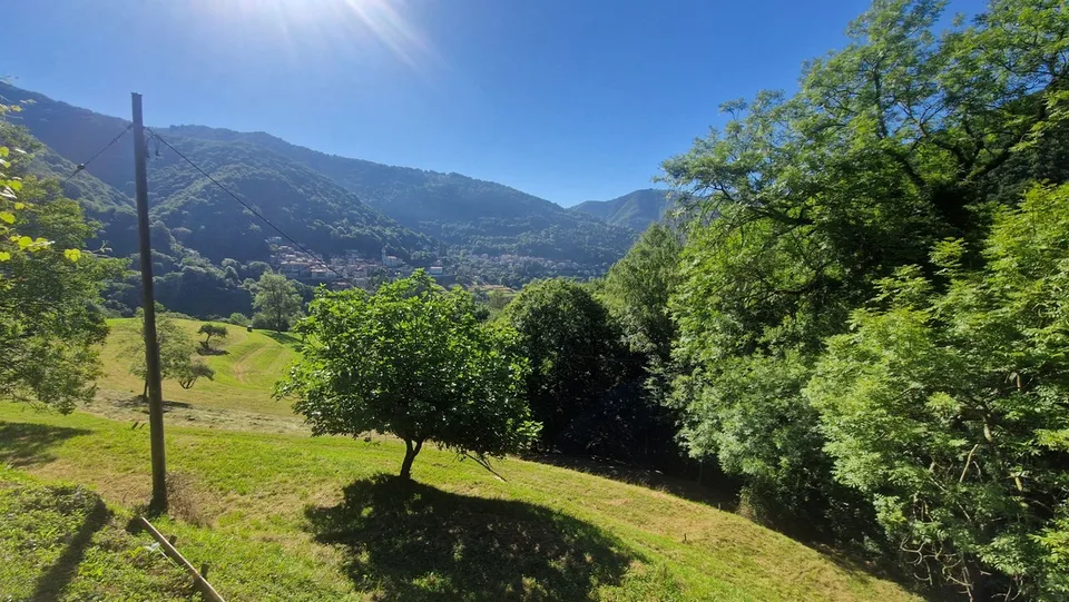 Casa ticinese 5,5 nella pace della natura con meraviglioso panorama.