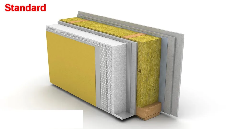 Neue Häuser 4,5 mit mittlerem bis hohem Standard und Garten in Bau.