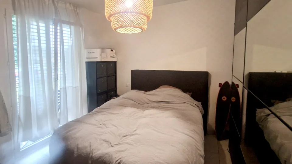 Appartement 3,5 pièces avec jardin et places de parking - résidence secondaire