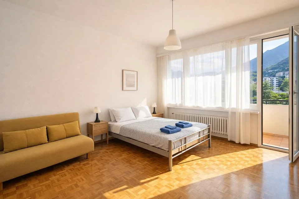 Wunderschönes 3,5-Zimmer-Apartment mit Balkon und separater Küche
