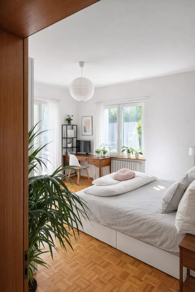 Bifamilienhaus 4,5 und 4,5 mit Garten, drei Terrassen und großer Dachboden.