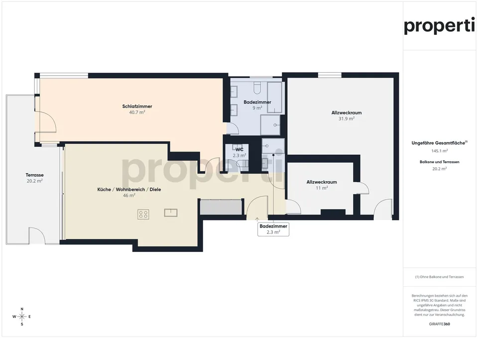 Urban elegance and exclusive living experience in the sought-after Hamberger Park