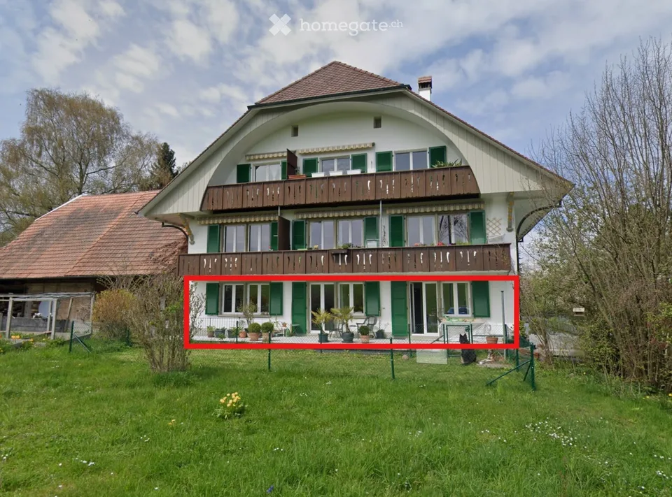 Nachmieter gesucht:  6-Zimmer-Wohnung in Bern-Oberbottigen"