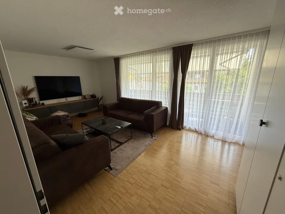 3.5-Zimmerwohnung mit Balkon & Schlossblick in Buchs SG