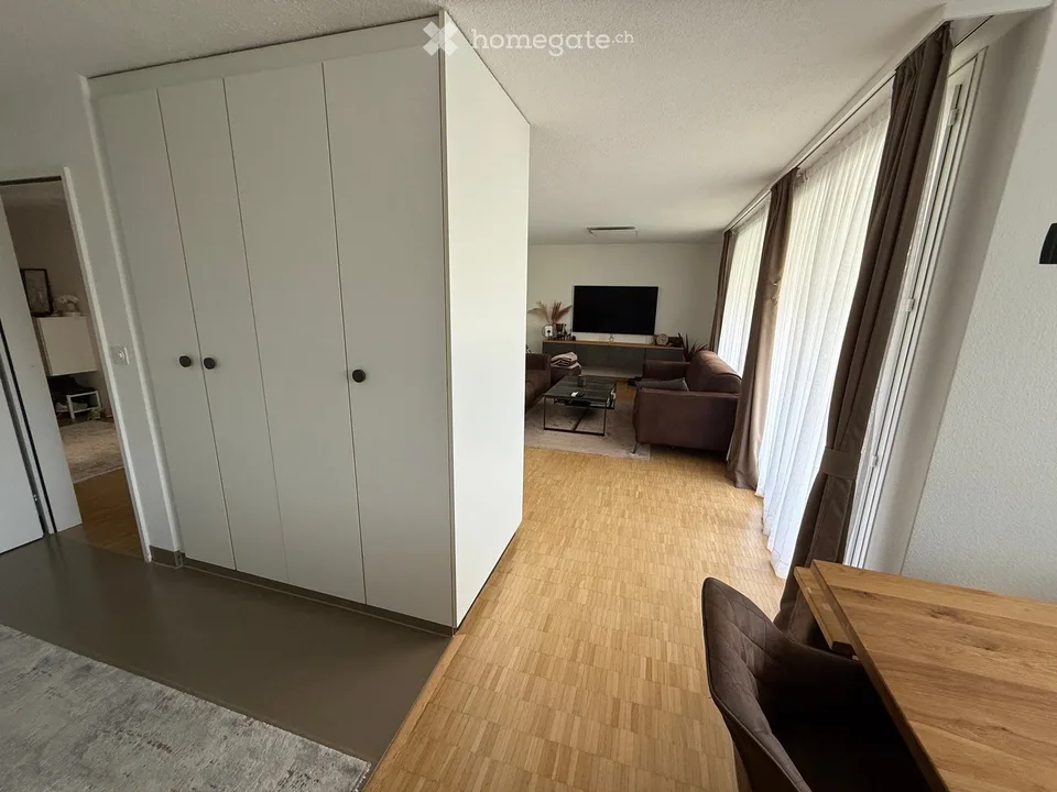 3.5-Zimmerwohnung mit Balkon & Schlossblick in Buchs SG