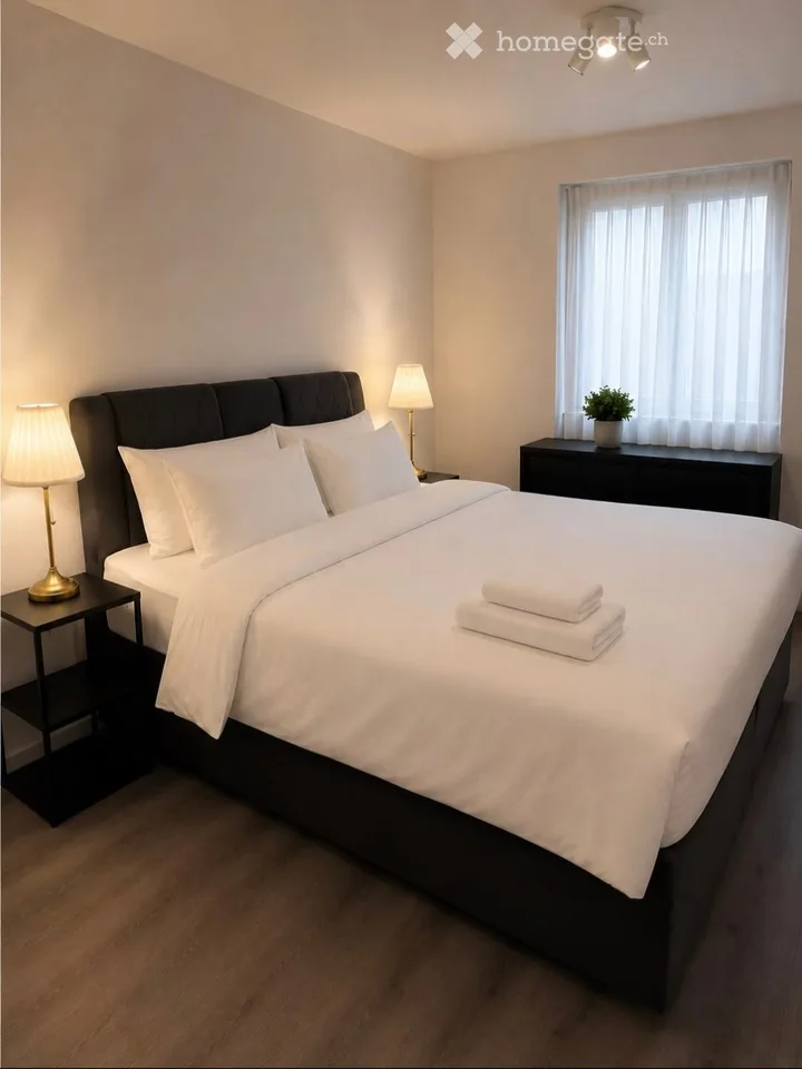 Appartement de 3,5 pièces meublé lumineux à louer temporairement