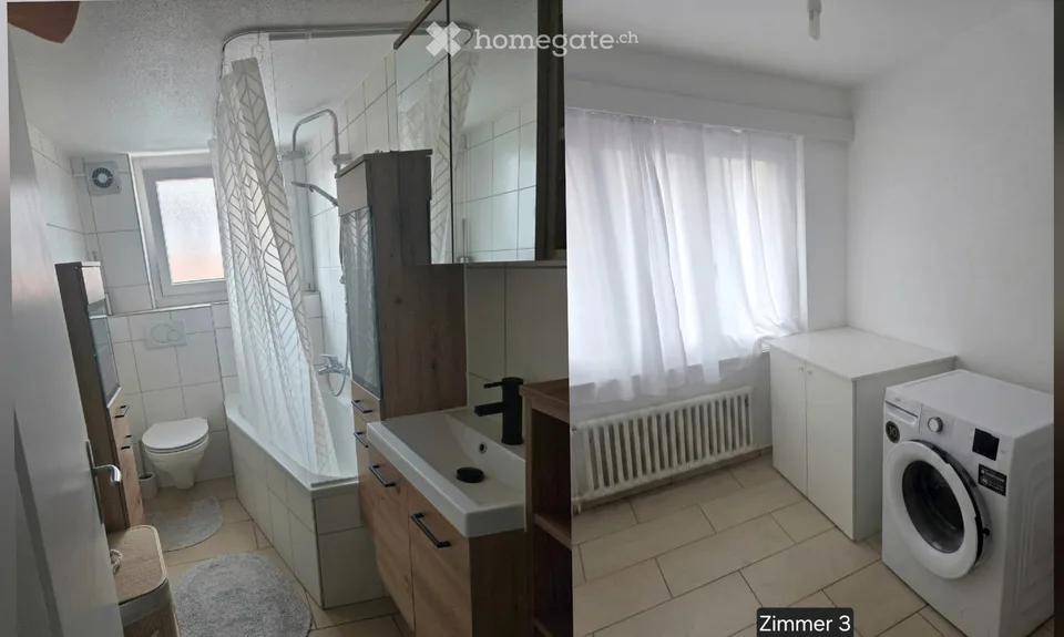 Maisonette 4.5 Locali con Balcone & Cucina Nuova