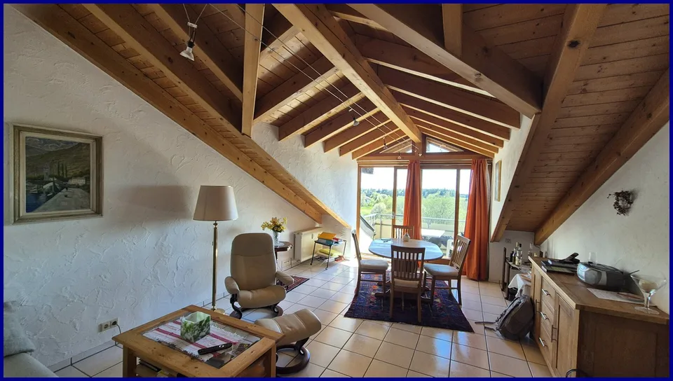Beautiful 3-room attic apartment in Höchenschwand, 86 m²