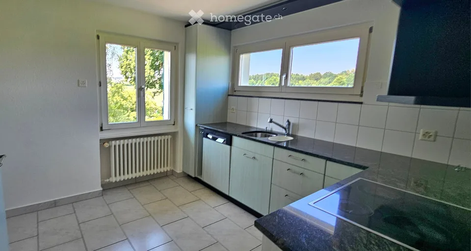 Appartement 4 pièces avec grande terrasse et vue panoramique sur les préalpes