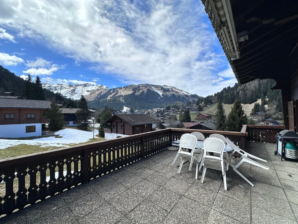 Appartamento arredato da sogno nel cuore di Morgins