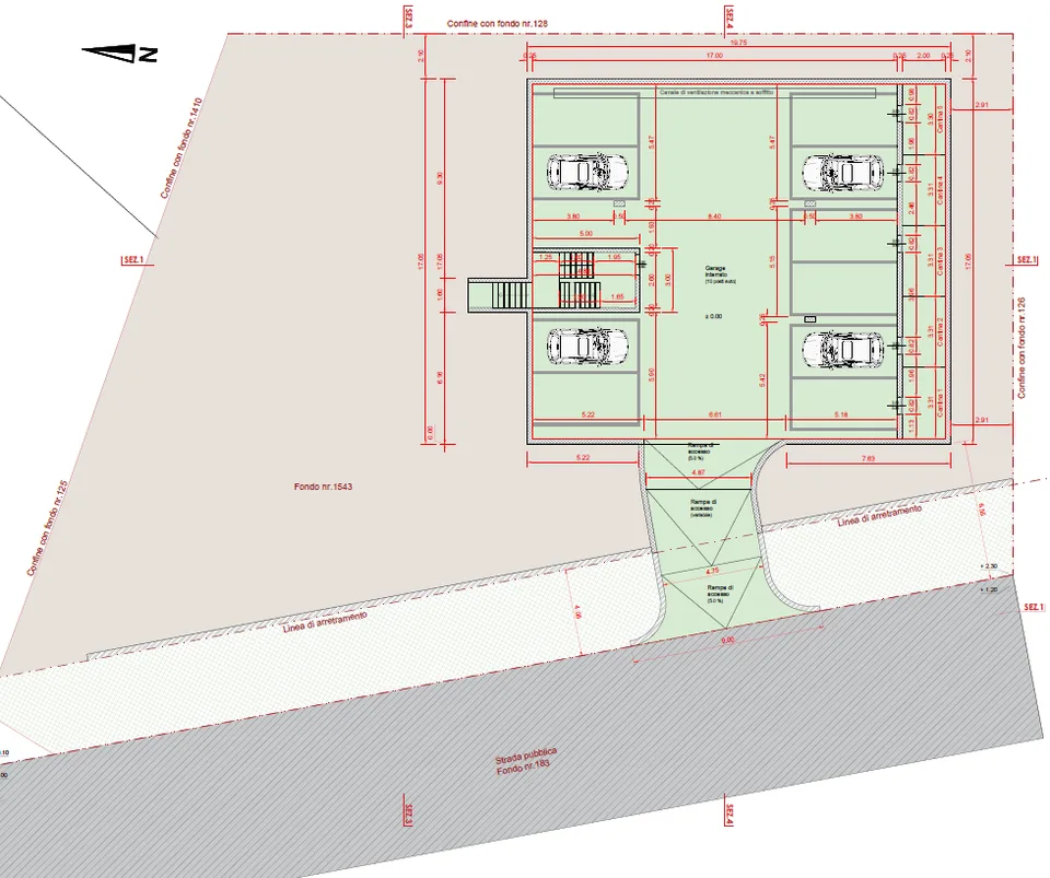 Villa indépendante en construction à Cadenazzo dans un nouveau complexe résidentiel