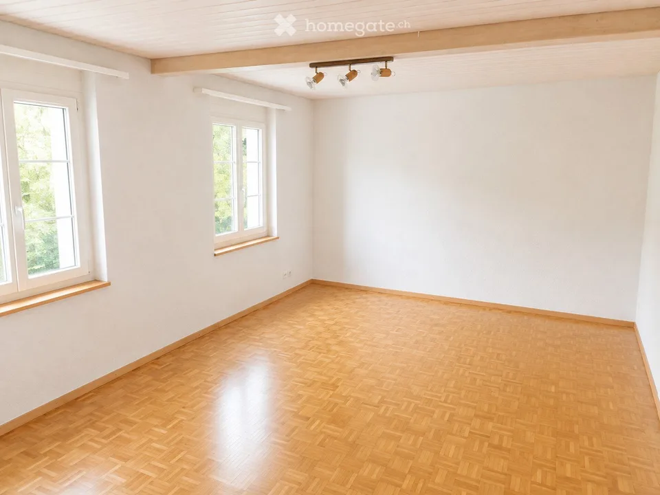 Charmante 2.5-Zimmer-Wohnung in Muri AG – Ruhige Lage mit schöner Aussicht