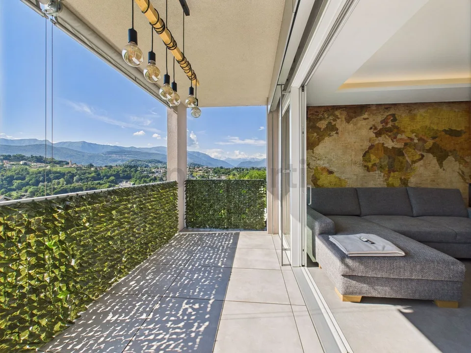 Bel appartement de 3,5 pièces à Pazzallo, TI