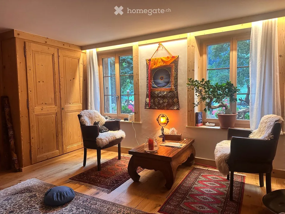 Grand Chalet en vieux bois de Caractère à L'Etivaz – 12 pièces - jardin - 5 places de parc