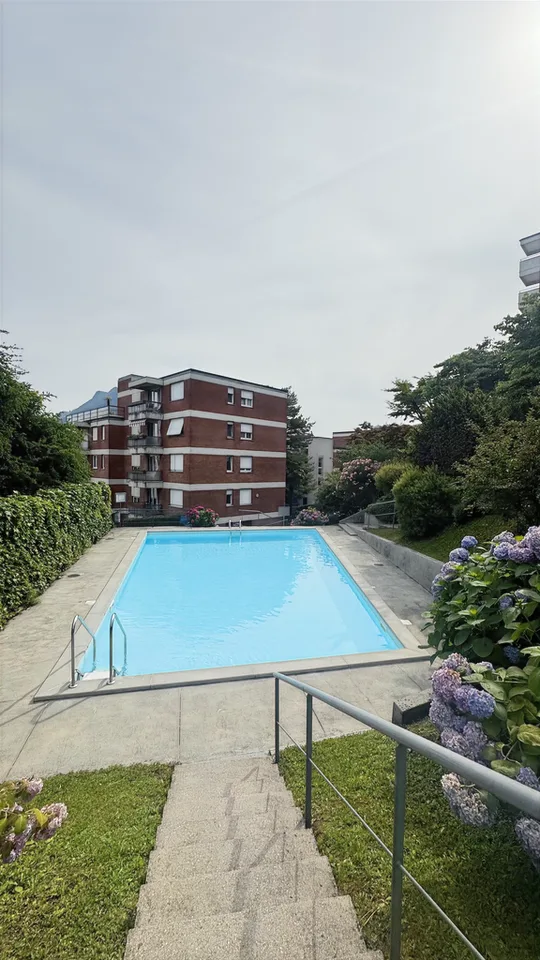 Appartement mit Seeblick in Paradiso renoviert