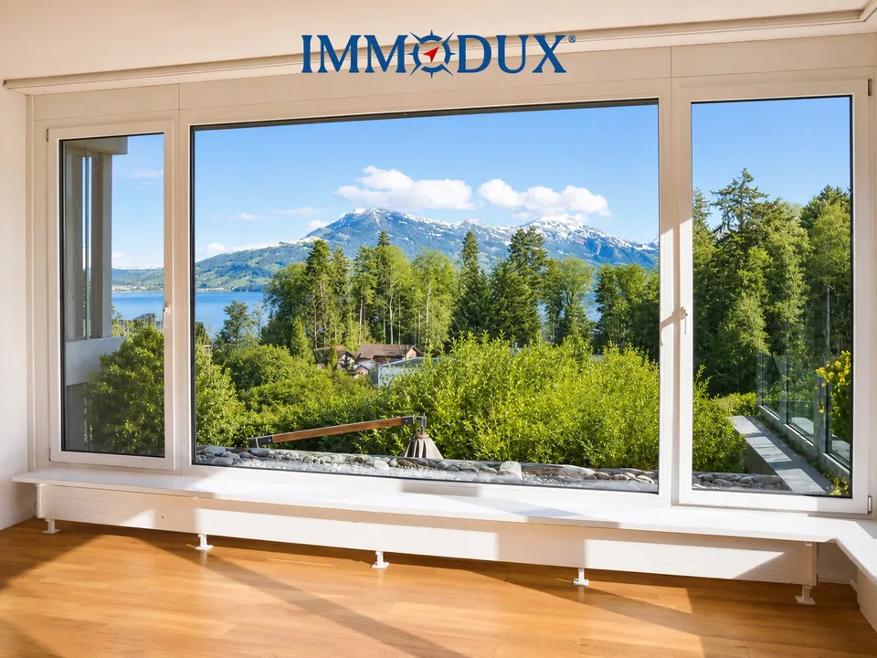Occasion rare à Kastanienbaum – Villa sur un terrain spacieux avec vue sur le lac et les montagnes