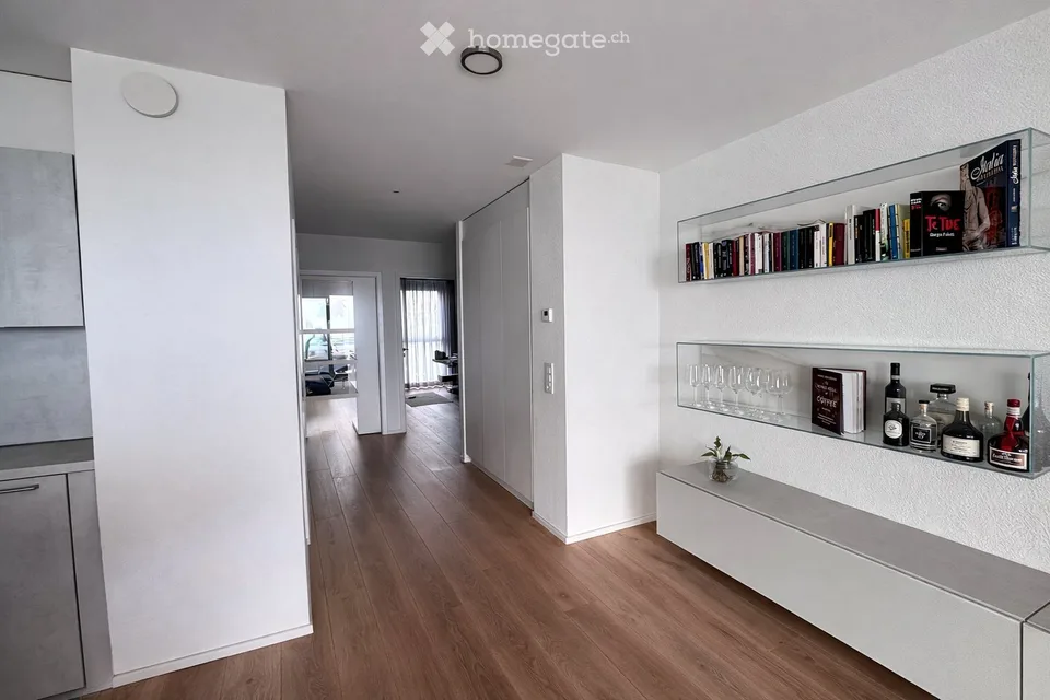 Appartamento moderno di 4.5 locali con vista sul lago a Mont-sur-Lausanne