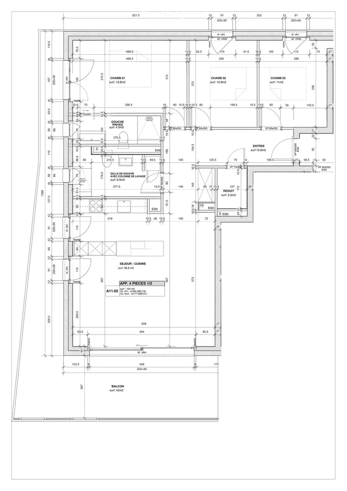 Appartamento moderno di 4.5 locali con vista sul lago a Mont-sur-Lausanne