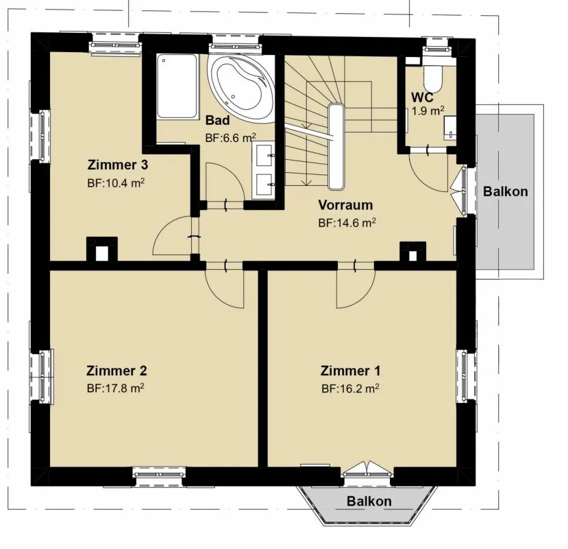 Maison de rêve de 6,5 pièces | Superficie du terrain 642 m²