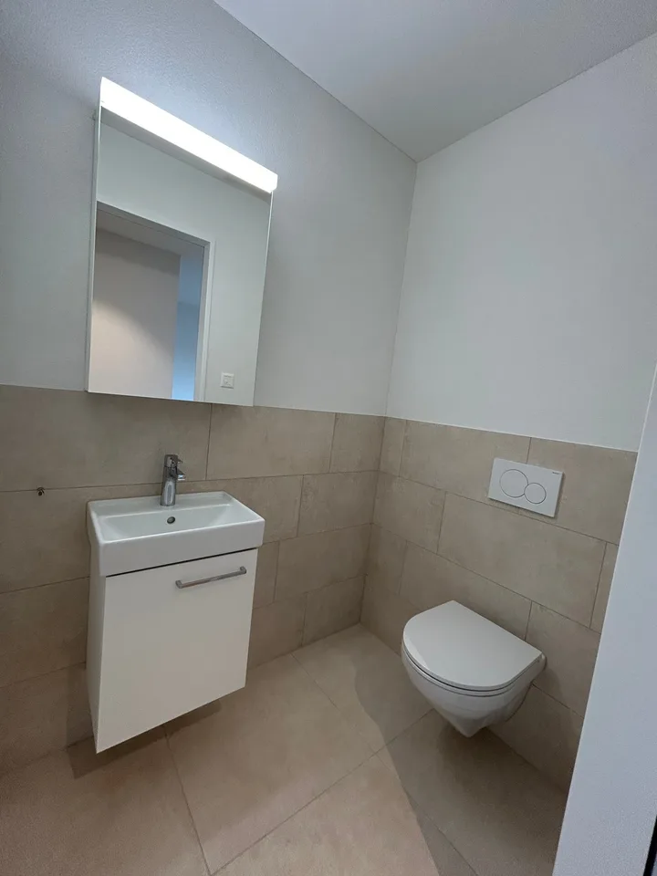 Neubau (2025): 5.5 Zimmer Maisonette - Wohnung mit grosser Terrasse und Aussicht auf Basel