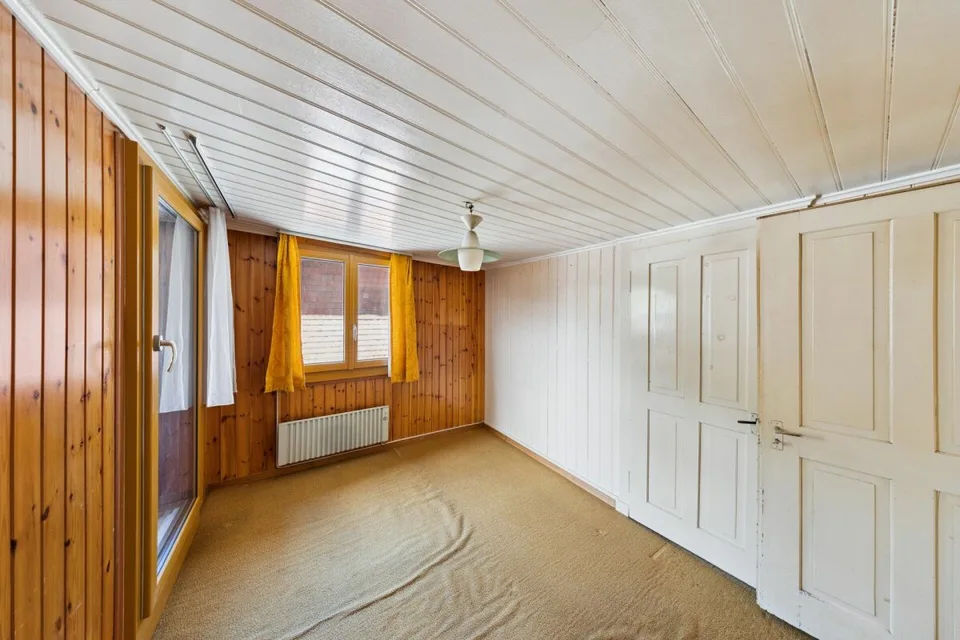 Heimelige 3,5-Zimmerwohnung mit Ausbaureserve in Bürchen VS