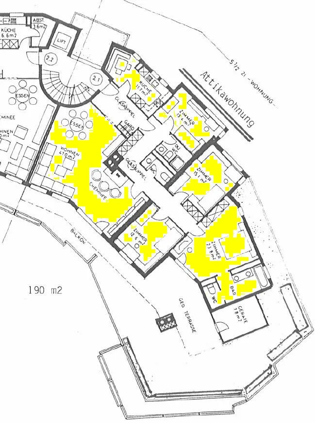 5 1/2-ZIMMER-ATTIKAWOHNUNG;  NEU RENOVIERT