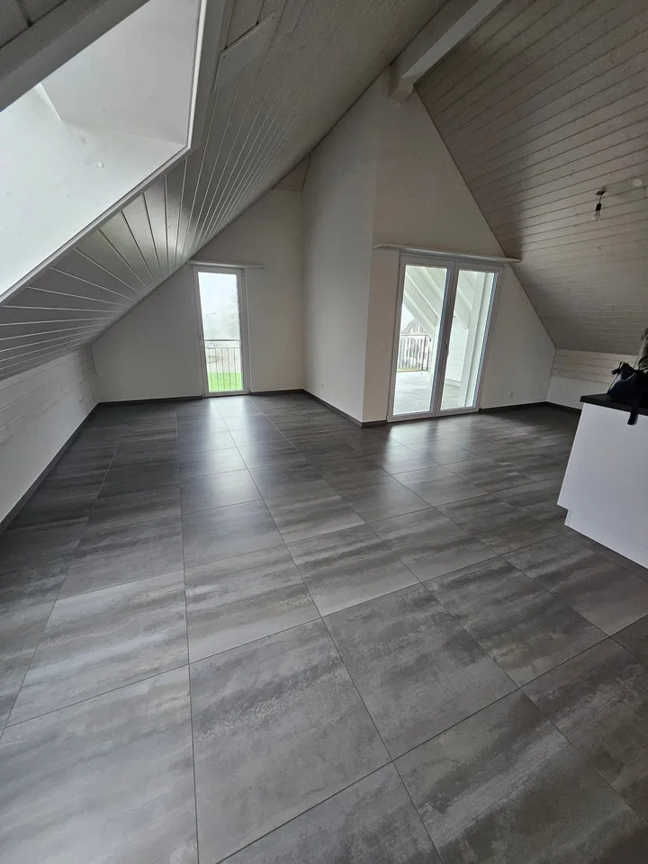 Appartement en attique de 3,5 pièces avec beaucoup de charme