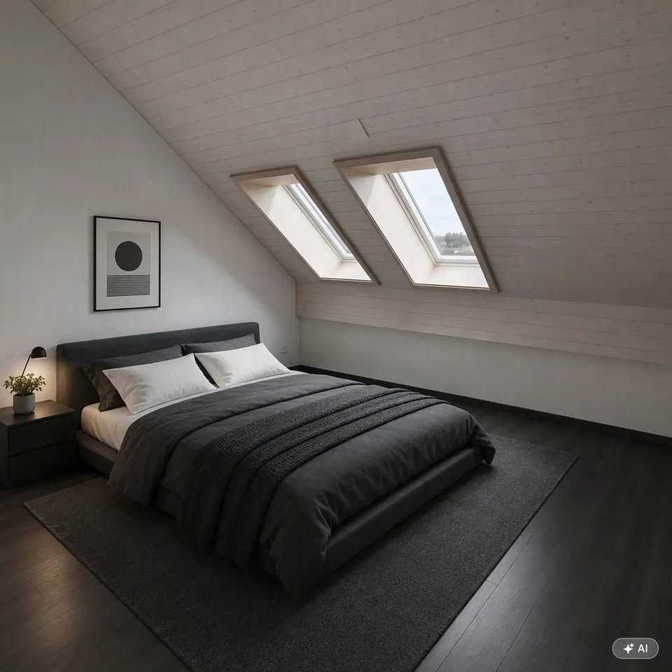 Appartement en attique de 3,5 pièces avec beaucoup de charme