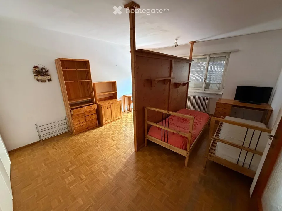 Appartement confortable de 1,5 pièces avec balcon à Pregassona