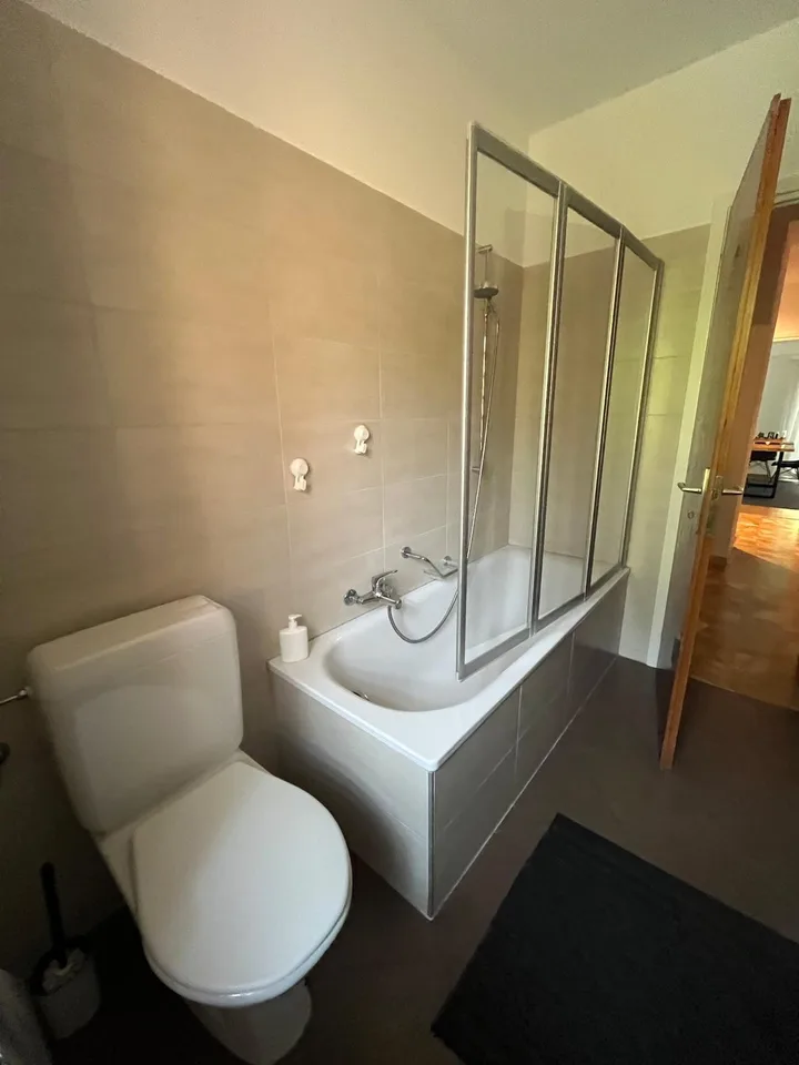 Massagno – Geräumige 3.5-Zimmer-Wohnung renoviert mit Schwimmbad