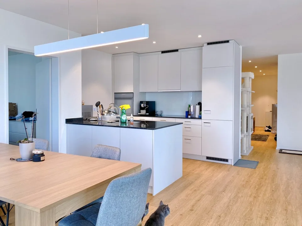Construction year 2021 - 2.5 room apartment 95 m2 in Birkenhof Uzwil
