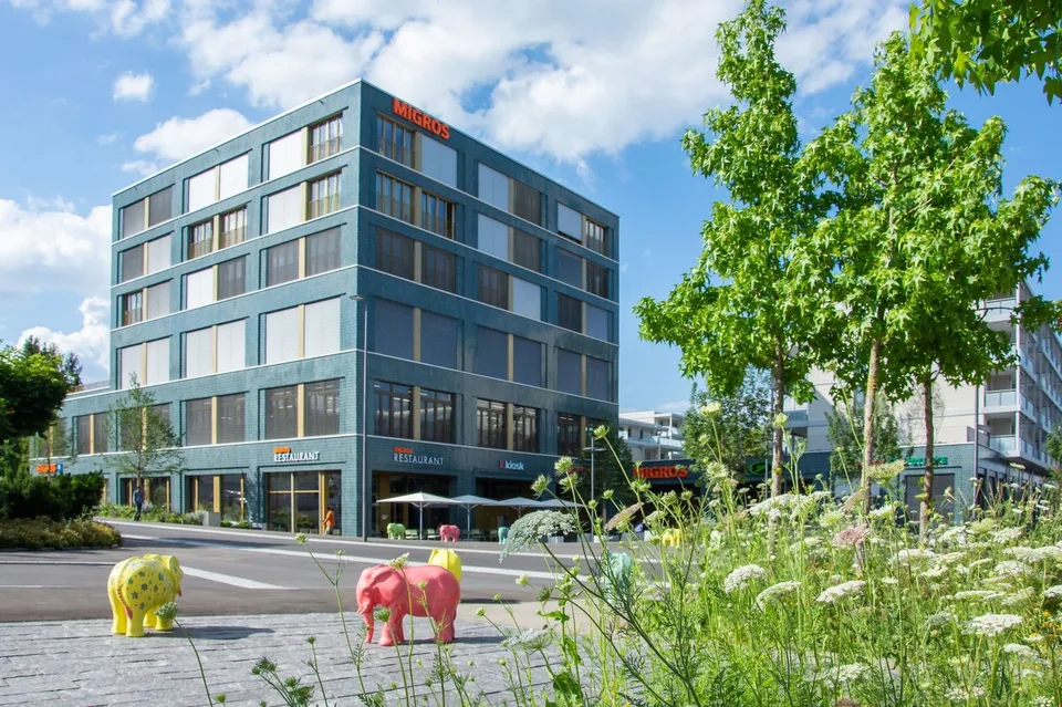 Construction year 2021 - 2.5 room apartment 95 m2 in Birkenhof Uzwil