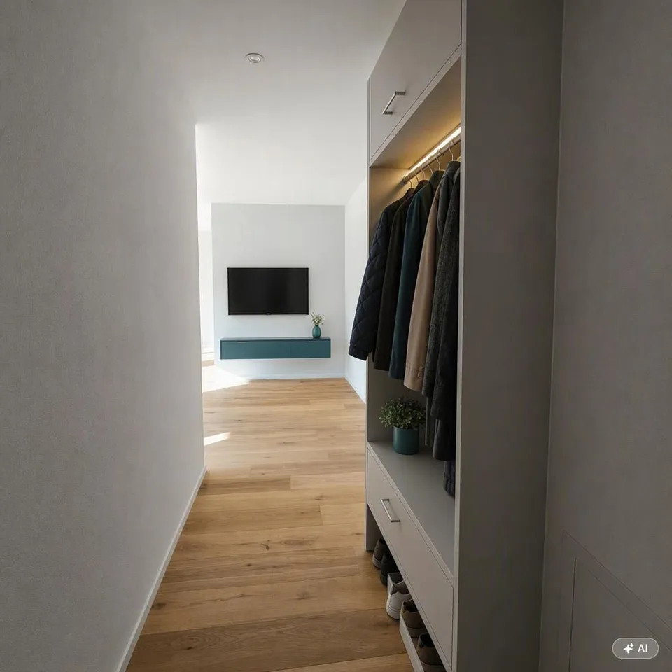 Appartamento di 2,5 locali con piano aperto e ampio balcone