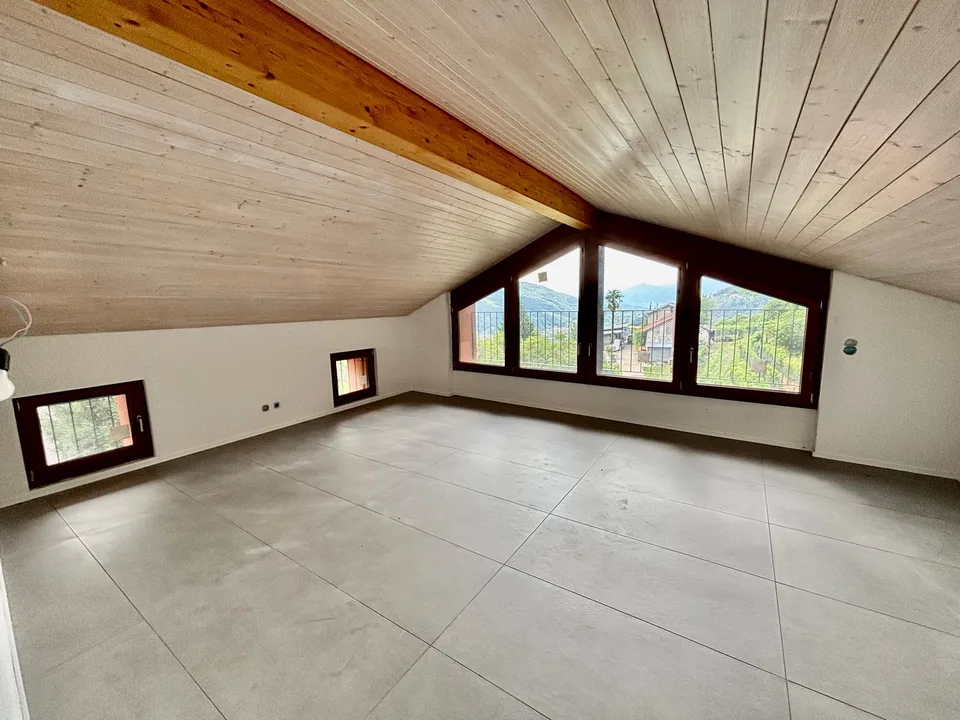 Spaziosa casa nuova con vista sul M. Rosa in contesto idilliaco