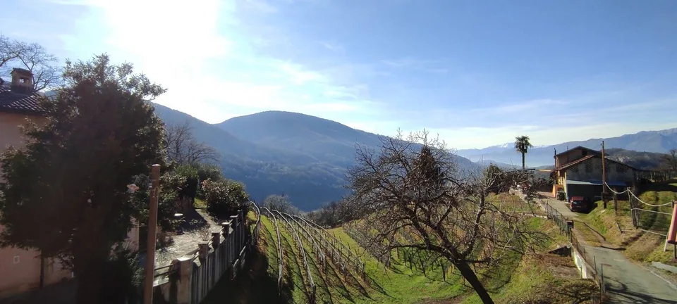 Spaziosa casa nuova con vista sul M. Rosa in contesto idilliaco