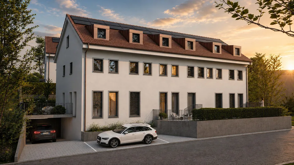 Reserviert: Neubau 5.5-Zimmer Reihenfamilienhaus Wohlenschwil AG