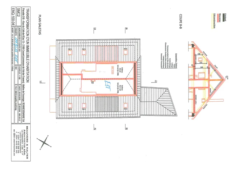 Crêt-de-l'Eau 13, Couvet - Appartement de 2,5 pièces au 2ème étage