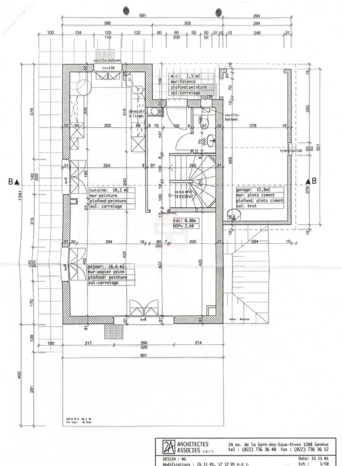 Charmannte Villa mit baumgesäumtem Garten im Herzen von Vernier