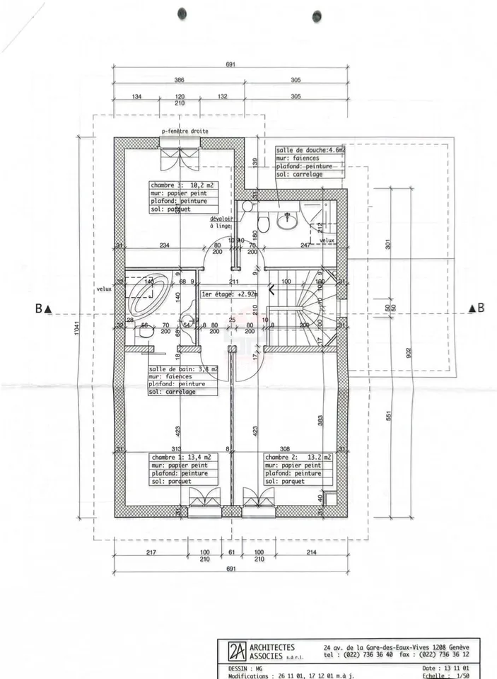 Charmannte Villa mit baumgesäumtem Garten im Herzen von Vernier
