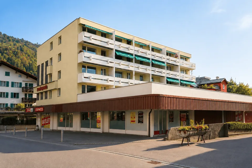 Commercial property in a central location in Ilanz/Glion - 1,190 m²